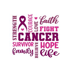 Cancer Awareness Breast Cancer Svg