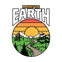 Earth Day Protect the Earth SVG