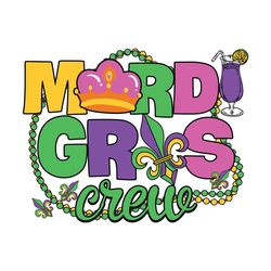 Mardi Gras Crew SVG
