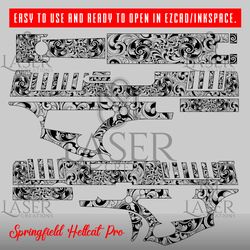 SMLaser Creations Springfild hellcat Scroll Vector Design