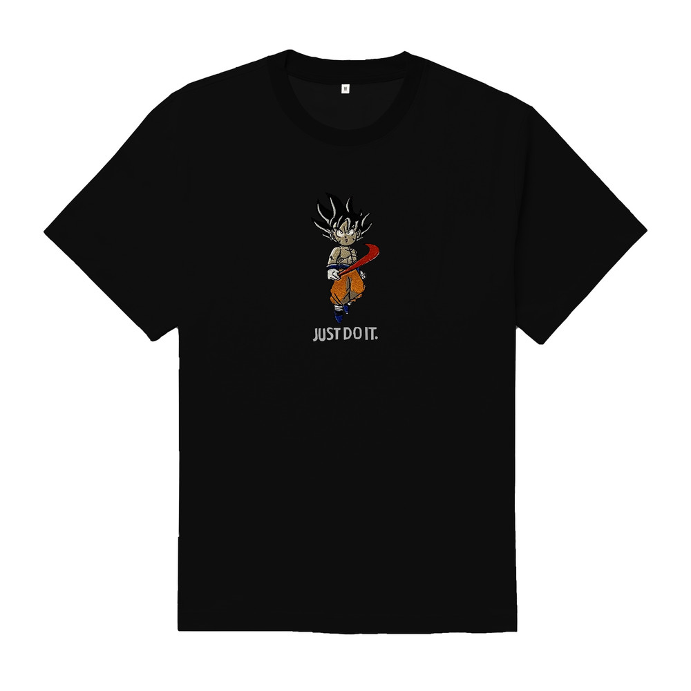 Goku TShirt Kid Goku Oversized TShirt Dragon Ball Anime TShirt Goku Embroidered TShirt FREE SHIPPING 2