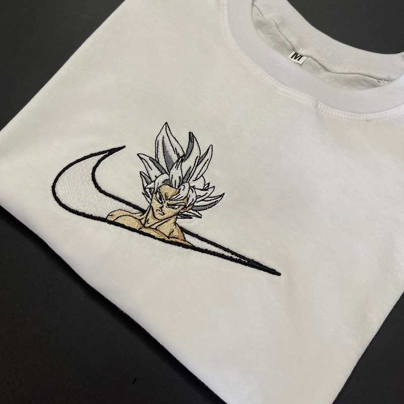 Goku TShirt Goku Ultra Instinct Dragon Ball Anime T Shirt Goku Embroidered Tshirt Hoodie Sweatshirt FREE SHIPPING 0