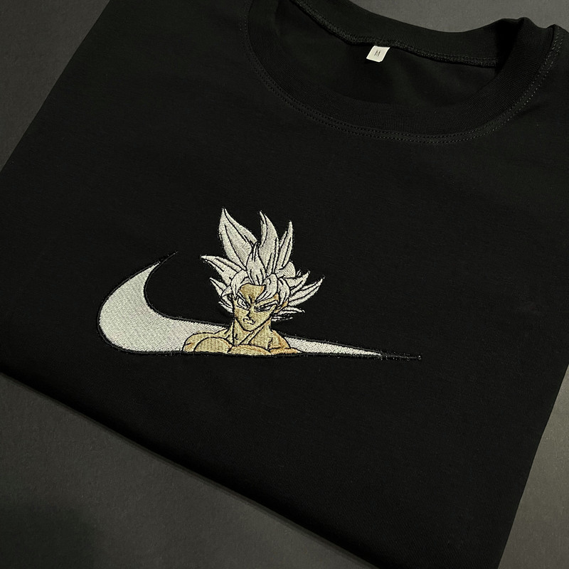 Goku TShirt Goku Ultra Instinct Dragon Ball Anime T Shirt Goku Embroidered Tshirt Hoodie Sweatshirt FREE SHIPPING 1