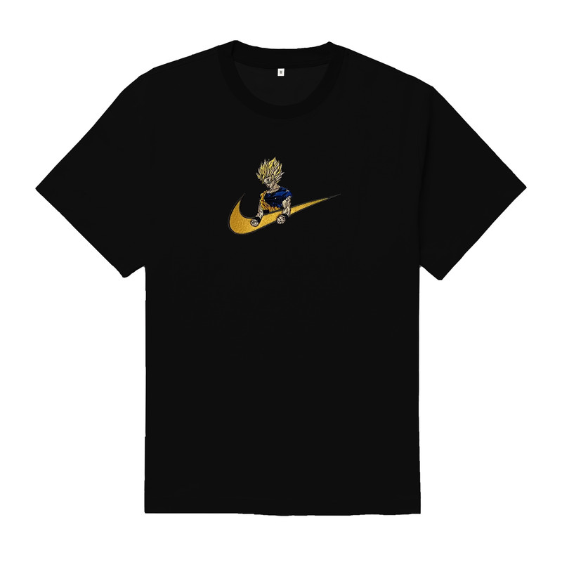 Goku TShirt Goku Super Saiyan Dragon Ball Anime Tshirt Goku Embroidered T Shirt Hoodie Sweatshirt FREE SHIPPING 2