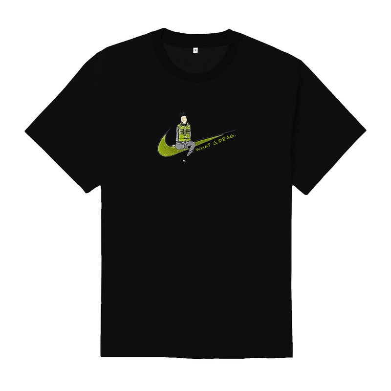 Shikamaru TShirt Shikamaru Oversized TShirt Shikamaru Nara Naruto Anime TShirt Embroidered TShirt FREE SHIPPING 2