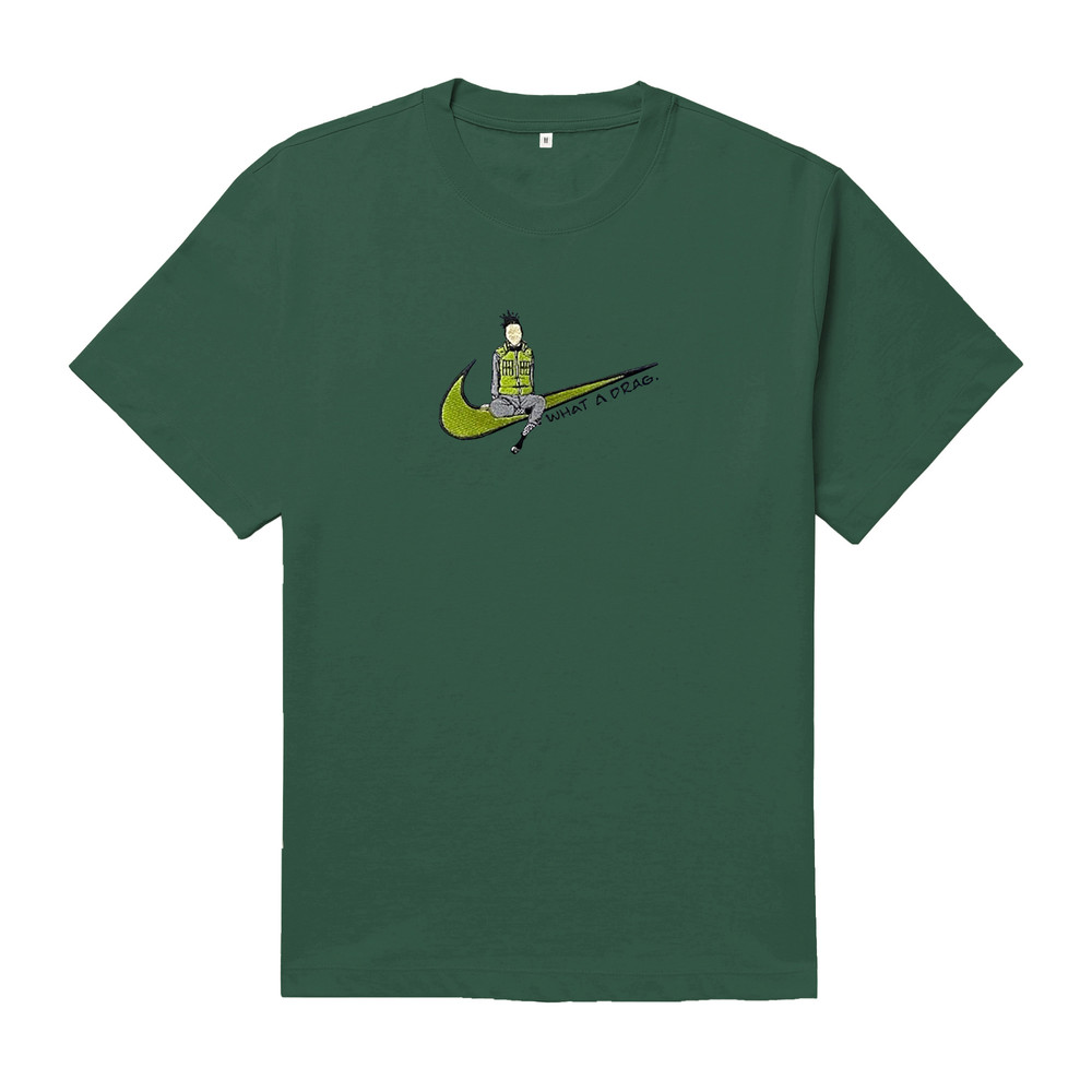 Shikamaru TShirt Shikamaru Oversized TShirt Shikamaru Nara Naruto Anime TShirt Embroidered TShirt FREE SHIPPING 4
