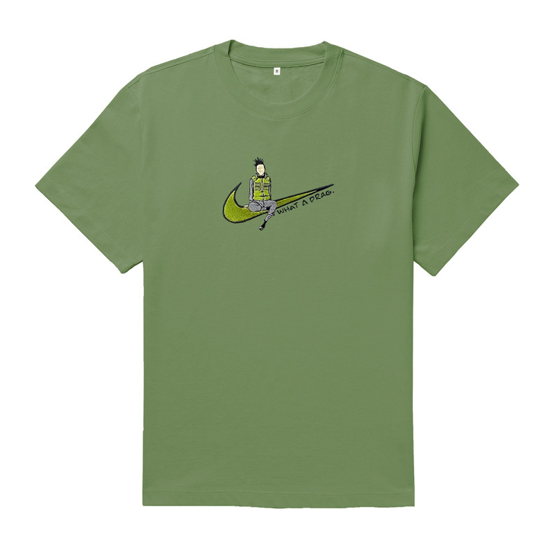 Shikamaru TShirt Shikamaru Oversized TShirt Shikamaru Nara Naruto Anime TShirt Embroidered TShirt FREE SHIPPING 3