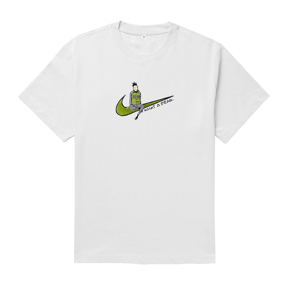 Shikamaru TShirt Shikamaru Oversized TShirt Shikamaru Nara Naruto Anime TShirt Embroidered TShirt FREE SHIPPING 1