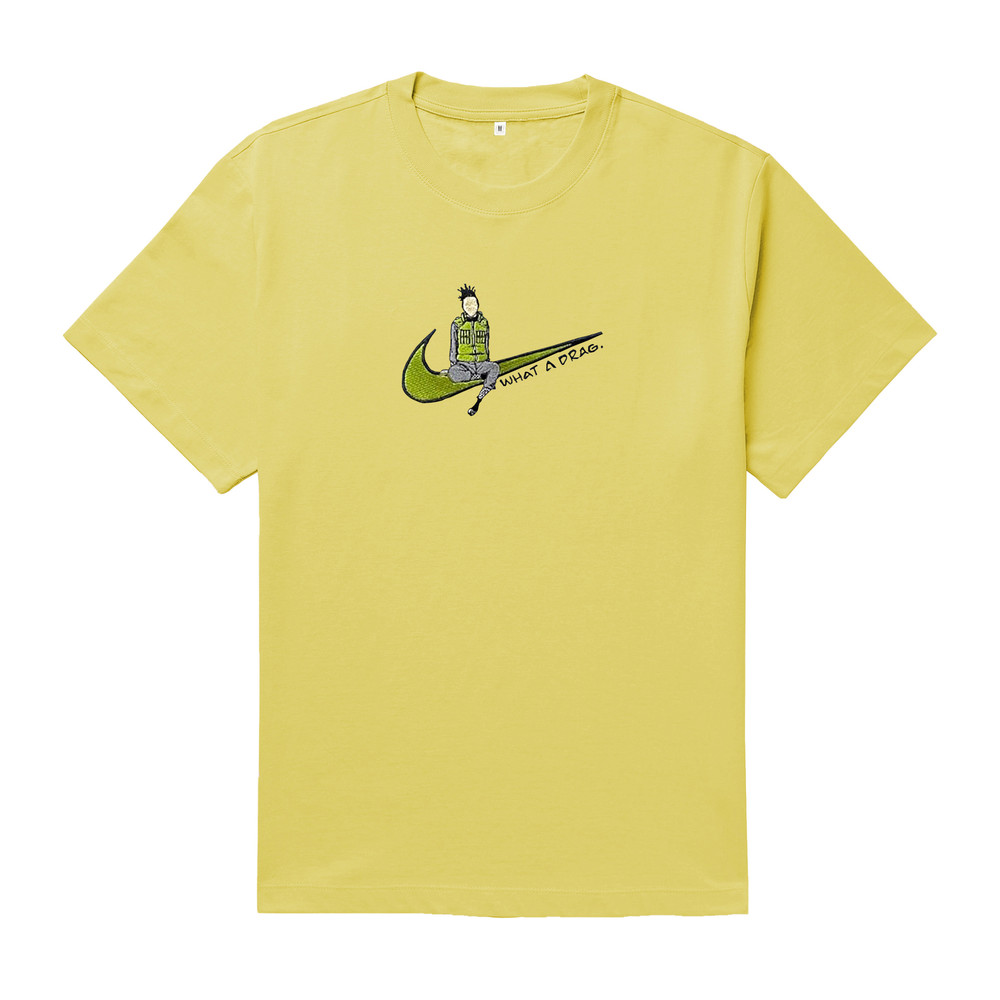 Shikamaru TShirt Shikamaru Oversized TShirt Shikamaru Nara Naruto Anime TShirt Embroidered TShirt FREE SHIPPING 5