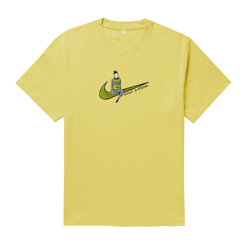 Shikamaru TShirt Shikamaru Oversized TShirt Shikamaru Nara Naruto Anime TShirt Embroidered TShirt FREE SHIPPING 5