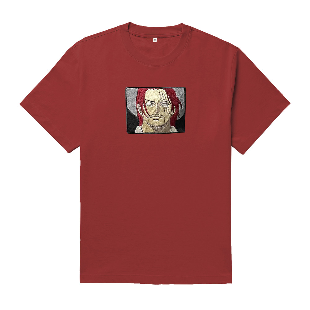 Shanks TShirt Shanks Oversized TShirt Shanks TShirt One Piece Luffy Anime Embroidered TShirt FREE SHIPPING 3