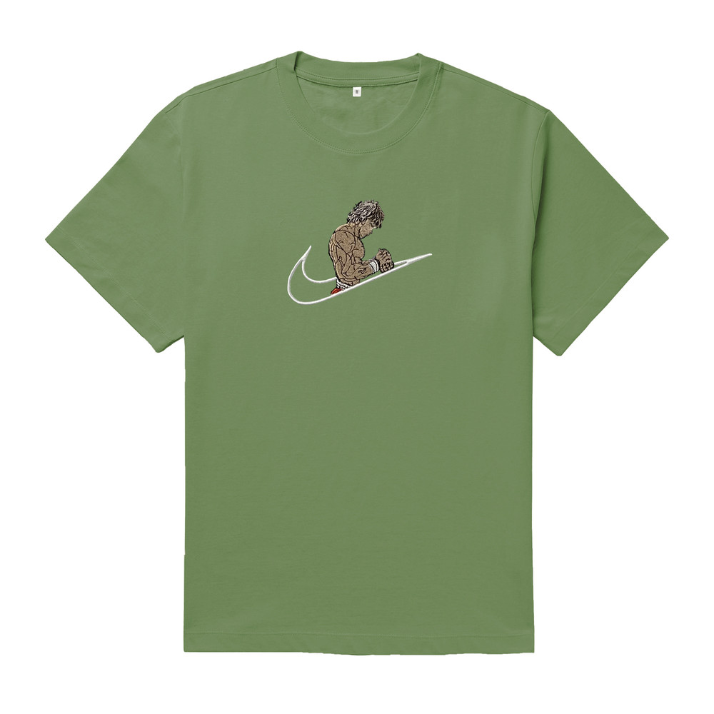 Baki TShirt Baki Oversized TShirt Baki Hanma Anime TShirt Baki Hanma Embroidered TShirt FREE SHIPPING 5