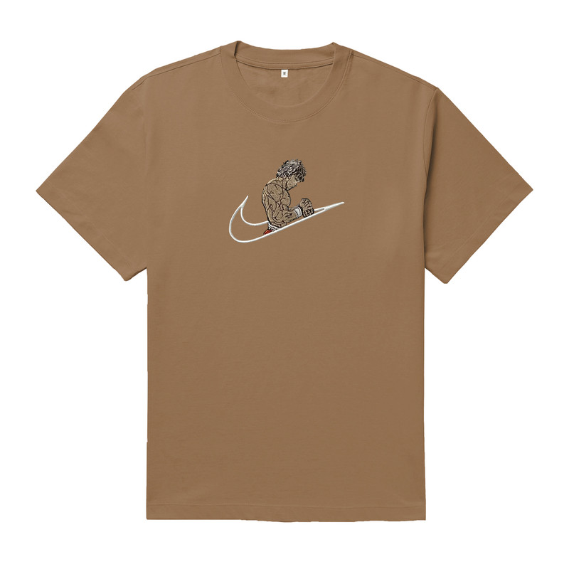 Baki TShirt Baki Oversized TShirt Baki Hanma Anime TShirt Baki Hanma Embroidered TShirt FREE SHIPPING 6