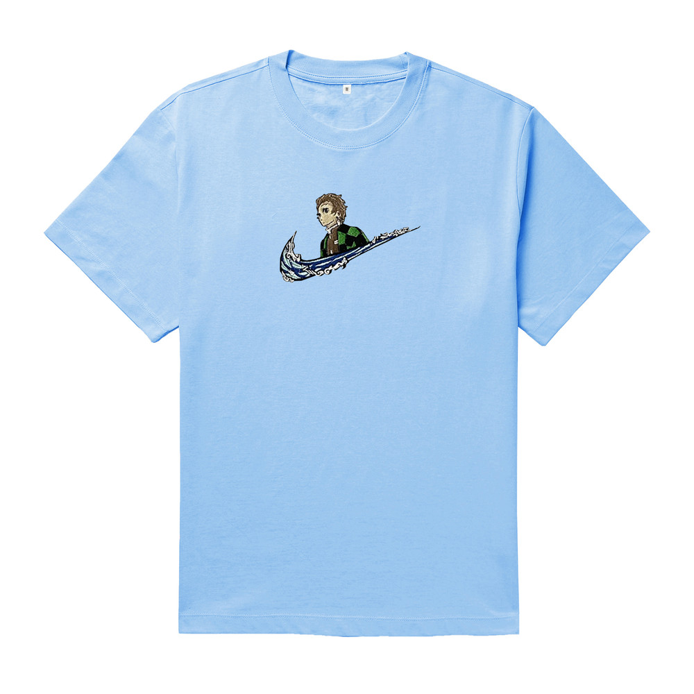 Tanjiro TShirt Tanjiro Kamado Tshirt Demon Slayer Anime T Shirt Tanjiro Embroidery TShirt FREE SHIPPING 3