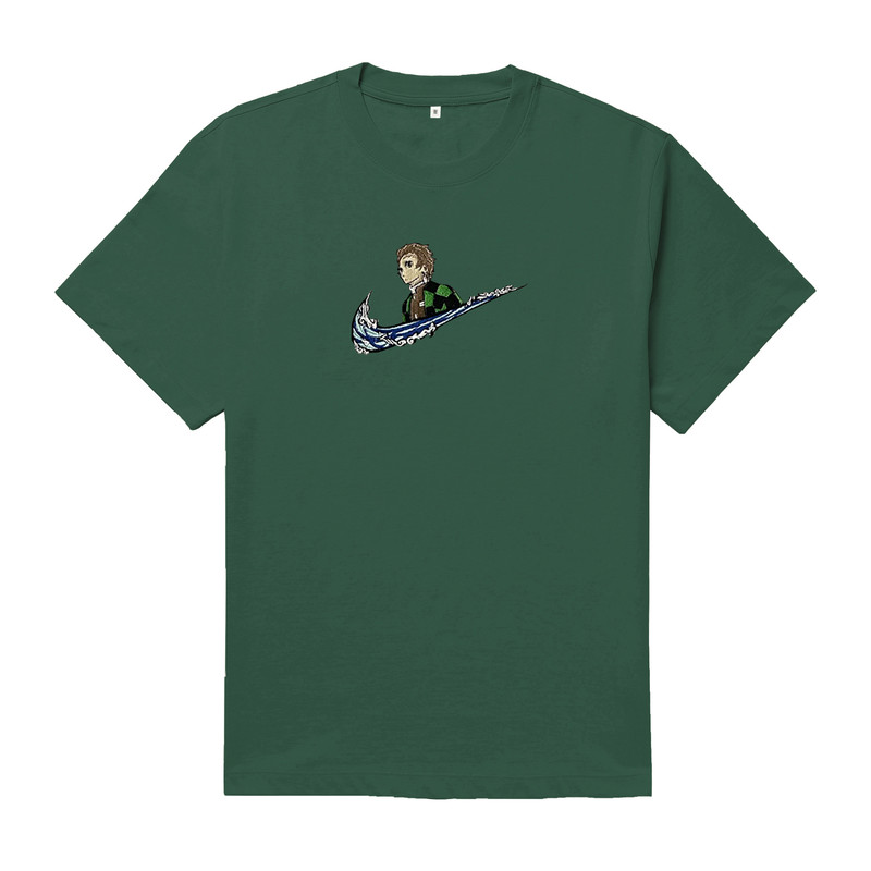 Tanjiro TShirt Tanjiro Kamado Tshirt Demon Slayer Anime T Shirt Tanjiro Embroidery TShirt FREE SHIPPING 4