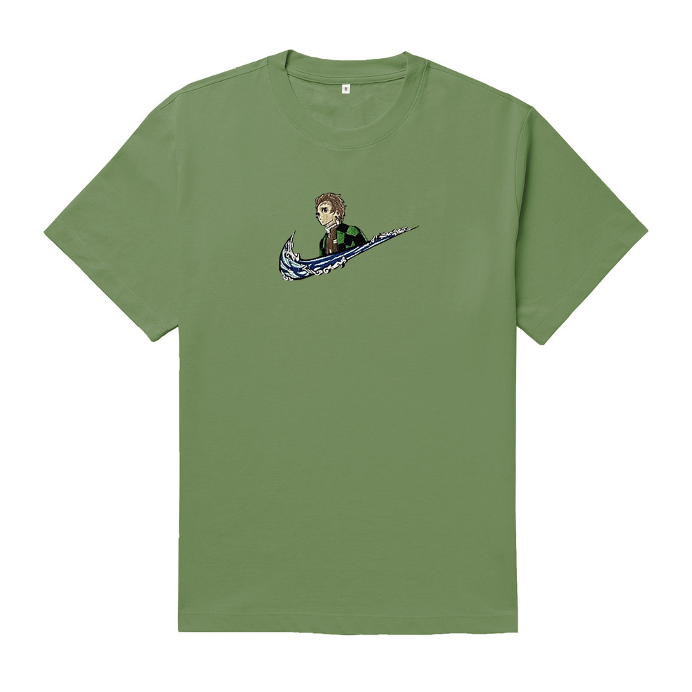 Tanjiro TShirt Tanjiro Kamado Tshirt Demon Slayer Anime T Shirt Tanjiro Embroidery TShirt FREE SHIPPING 5