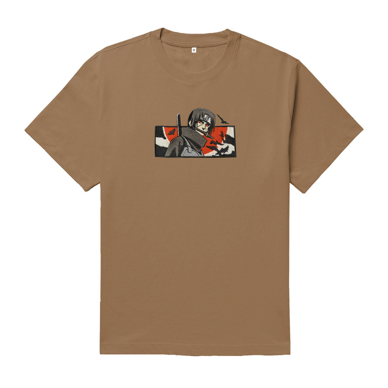 Itachi TShirt Itachi Uchiha T Shirt Naruto Anime Tshirt Embroidered TShirt FREE SHIPPING 6