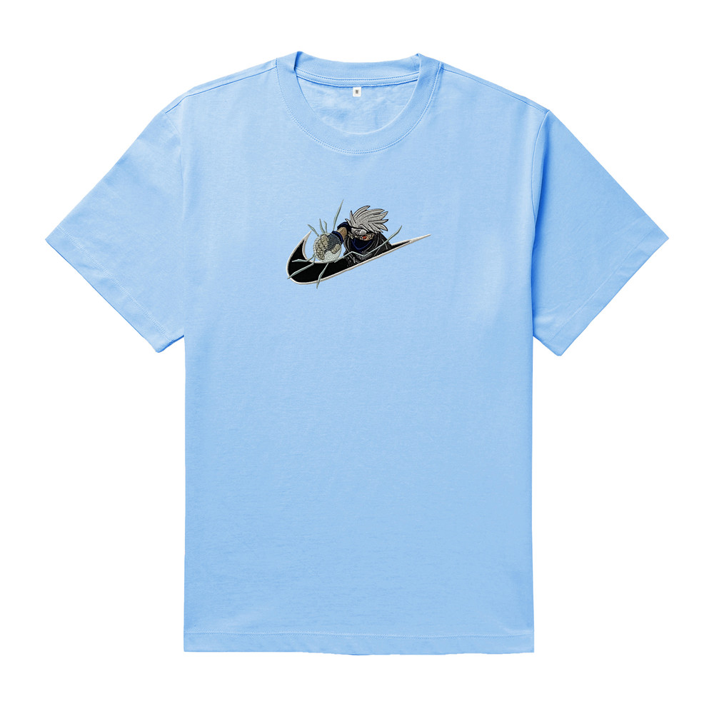 Kakashi TShirt Kakashi Hatake T Shirt Naruto Anime Tshirt Embroidered TShirt FREE SHIPPING 5