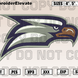 Georgia Southern Eagles Logos Embroidery Designs File, Ncaa Teams Embroidery Design File Instant Download