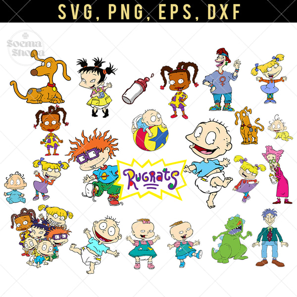 Rugrats Baby SVG Clipart, American Baby PNG Image, Compatibl - Inspire ...