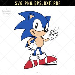 sonic svg clipart, sonic svg vector, icon svg, compatible with cricut and cutting machine
