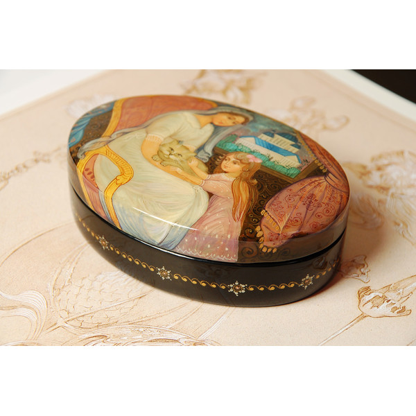 Hand-Painted Decorative box