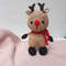 Reindeer Toy Christmas Reindeer Crochet Reindeer Stuffed Toys Animals Plush Toys Christmas Gift Hom 0