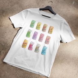 la croix seltzer taste the rainbow t-shirt