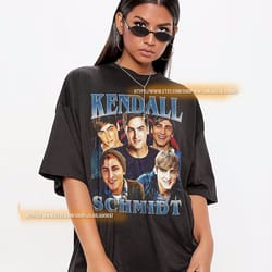 kendall schmidt vintage unisex shirt, vintage kendall schmidt tshirt gift for him and her , big time rush 90s retro desi
