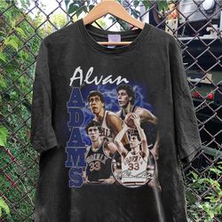 vintage 90s graphic style alvan adams t-shirt, alvan adams shirt, phoenix basketball shirt, vintage oversized sport shir
