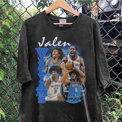 vintage 90s graphic style jalen williams t-shirt, jalen williams shirt, oklahoma city basketball shirt, vintage oversize