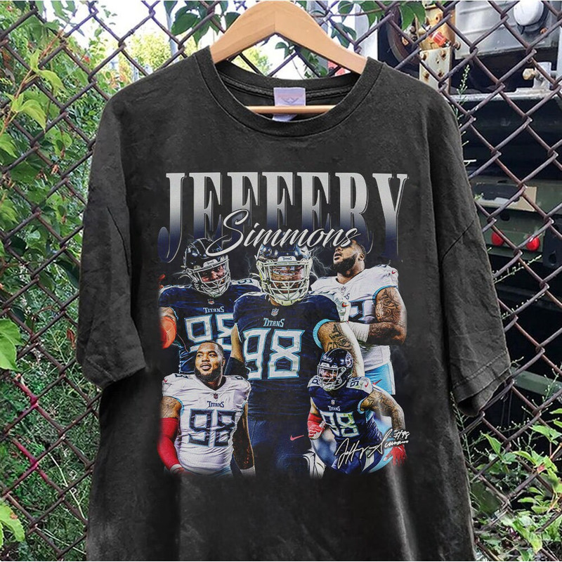 Vintage 90s Graphic Style Jeffery Simmons T-Shirt, Jeffery Simmons Shirt, Tennessee Football Shirt, Vintage Oversized Sport Shirt Sweatshirt.jpg