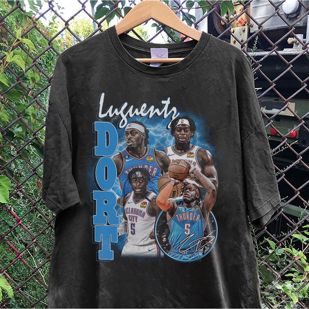 Vintage 90s Graphic Style Luguentz Dort T-Shirt, Luguentz Dort Shirt,Oklahoma City basketball Shirt,Vintage Oversized Sport Shirt Sweatshirt.jpg