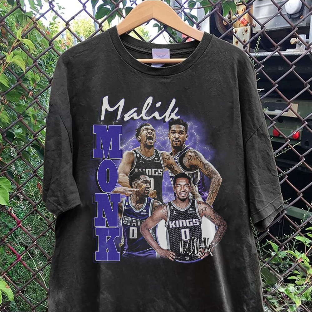 Vintage 90s Graphic Style Malik Monk T-Shirt, Malik Monk Shirt, Sacramento basketball Shirt, Vintage Oversized Sport Shirt Sweatshirt.jpg