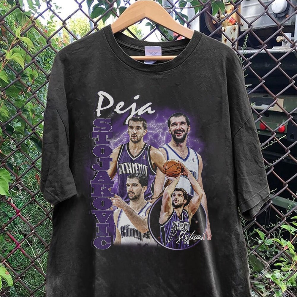 Vintage 90s Graphic Style Peja Stojakovic T-Shirt,Peja Stojakovic Shirt,Sacramento basketball Shirt,Vintage Oversized Sport Shirt Sweatshirt.jpg