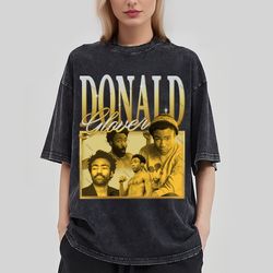 donald glover shirt, artist donald glover vintage sweater, singer actor t-shirt, funny donald glover retro 90s sweate