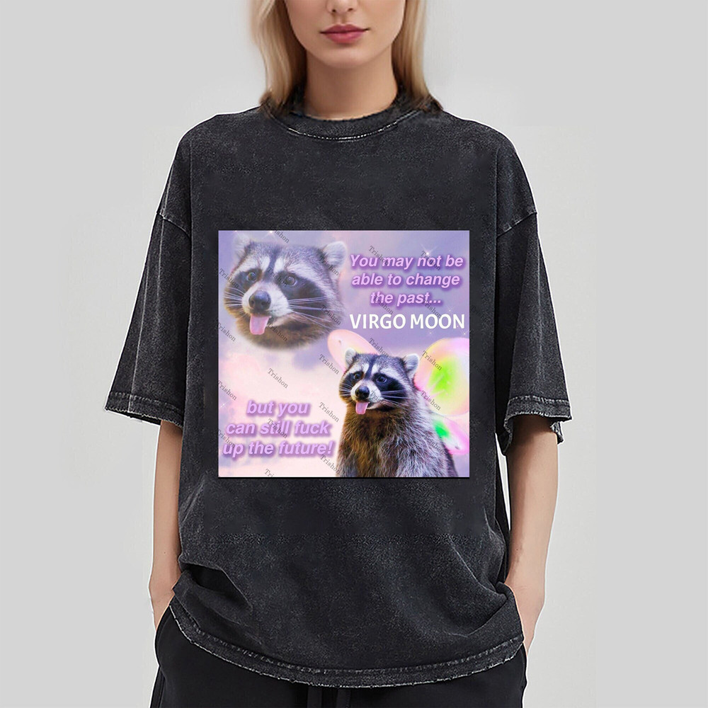 You may not be able to change the past,Meme Shirt-Raccoon Tanuki Shirt,Opossums Lover Shirt,Possums Shirt,Opossums Meme,Eat Trash Possum Tee.jpg