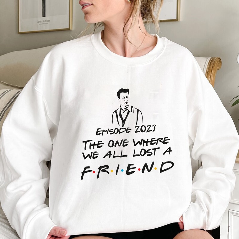 Chandler Nervous Fake Laughter, Matthew Perry Shirt, Friends Chandler Shirt, RIP Matthew Perry, Retro Chandler Bing Tee 1.jpg