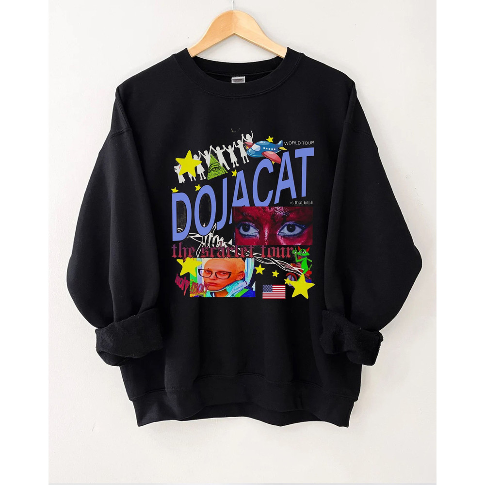 Doja Cat The Scarlet Tour 2023 T-Shirt, Doja Cat Tour merch Sweatshirt, Doja Cat Merch, Music Concert Tee, Gift For Fan.jpg