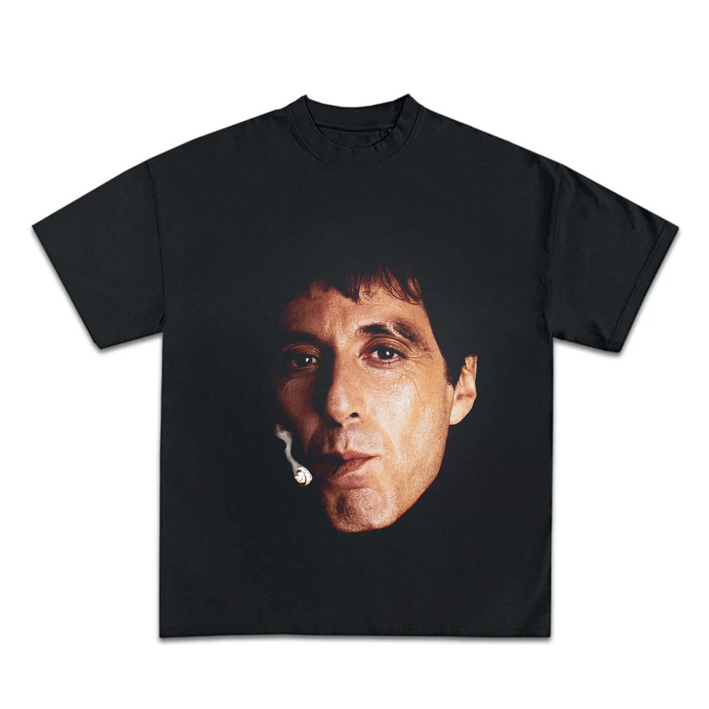 Scarface Tony Montana Shirt, Movie shirt, Classic 90s Graphic Tee, Unisex, Vintage Bootleg, Gift, Retro.jpg