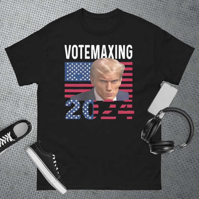 VoteMaxing 2024 LooksMaxxing Funny T-Shirt.jpg