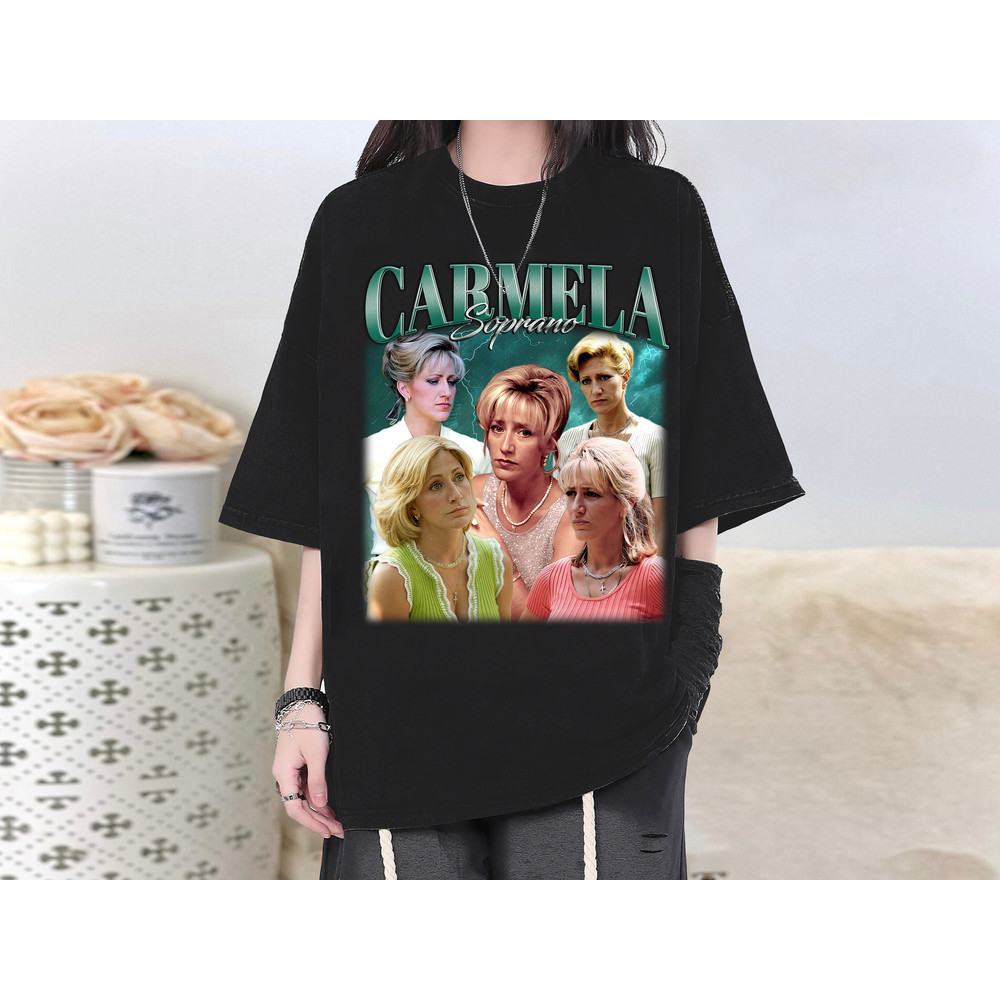 Carmela Soprano T-Shirt, Carmela Soprano Shirt, Carmela Soprano Tee, Actor Carmela Soprano Homage, Carmela Soprano Fan, Super Star Shirt.jpg