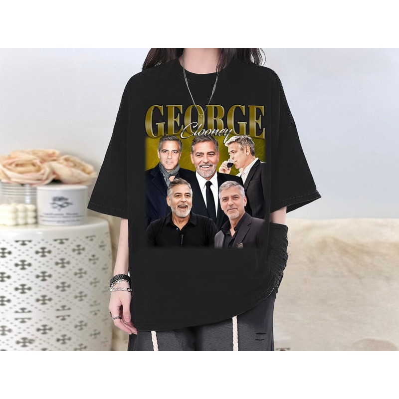 George Clooney Retro T-Shirt, George Clooney Unisex Sweater, George Clooney Hoodie, George Clooney Tee, New Movie T-Shirt, Vintage T-Shirt.jpg
