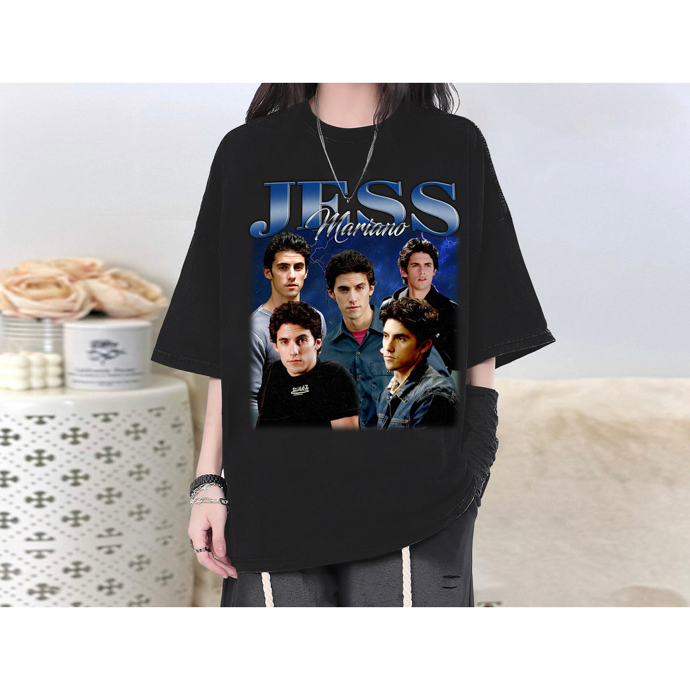 Jess Mariano Character T-Shirt, Jess Mariano Shirt, Jess Mariano Tees, Jess Mariano Unisex, Casual T-Shirt, College Shirt, Adult T-Shirt.jpg