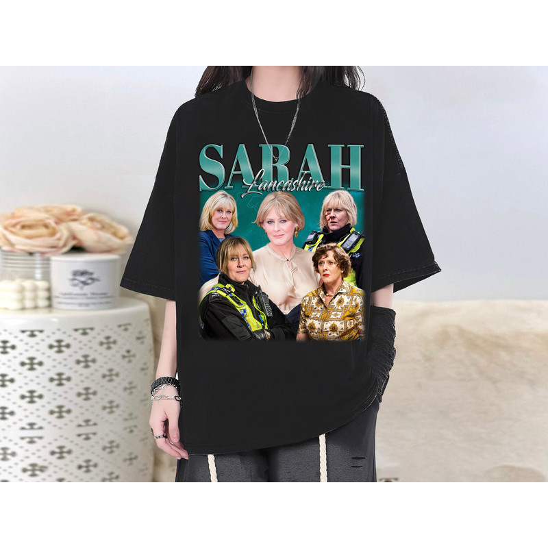Sarah Lanchasire T-Shirt, Sarah Lanchasire Shirt, Sarah Lanchasire Tees, Sarah Lanchasire Homage, Casual T-Shirt, College Shirt, Adult Shirt.jpg