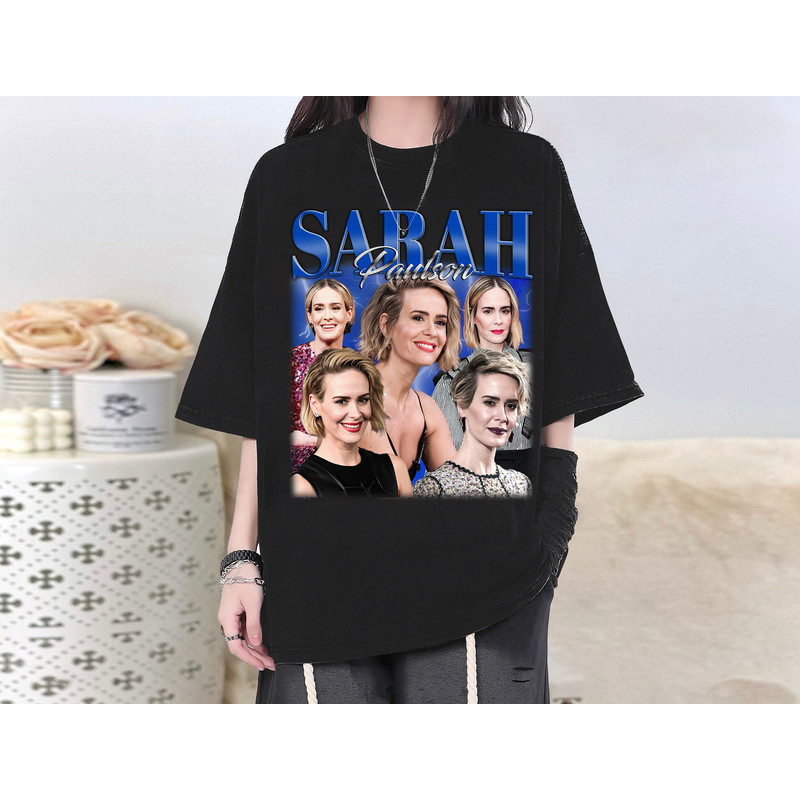 Sarah Paulson T-Shirt, Sarah Paulson Shirt, Sarah Paulson Tees, Sarah Paulson Homage, Vintage T-Shirt, Retro T-Shirt, Movie T-Shirt.jpg