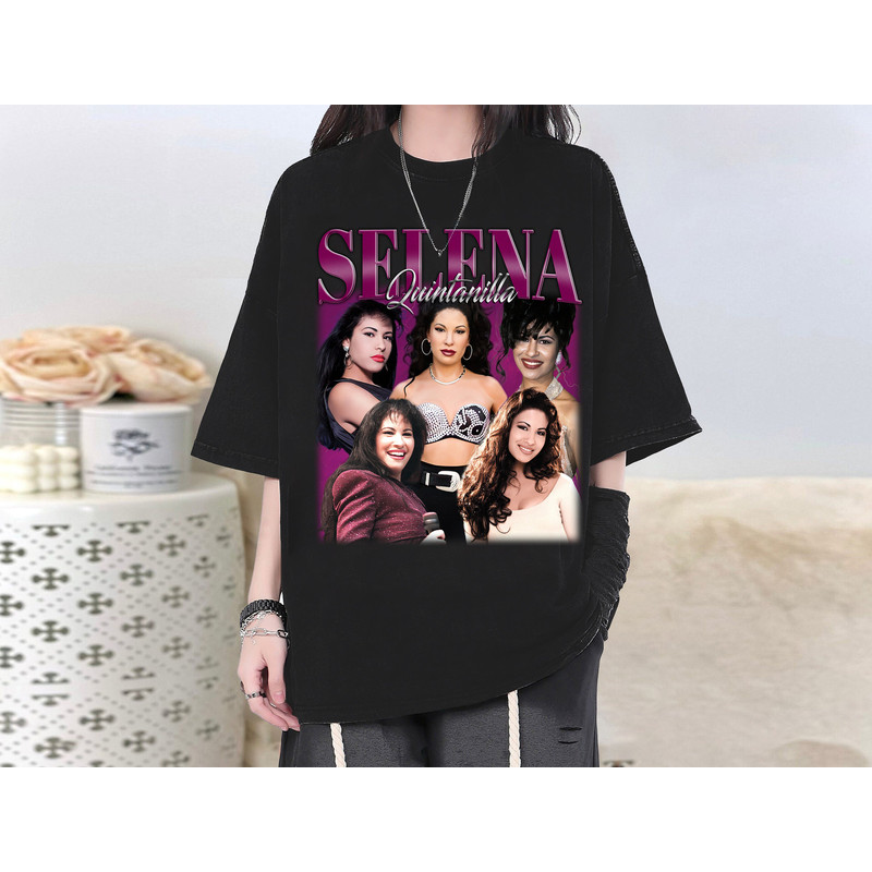 Selena Quintanilla T-Shirt, Selena Quintanilla Shirt, Selena Quintanilla Tees, Selena Quintanilla Homage, Vintage T-Shirt, Retro T-Shirt.jpg