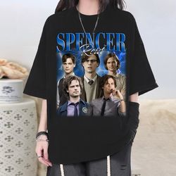 spencer reid t-shirt, spencer reid shirt, spencer reid tees, spencer reid homage, spooky sweatshirt, short sleeve t-shir