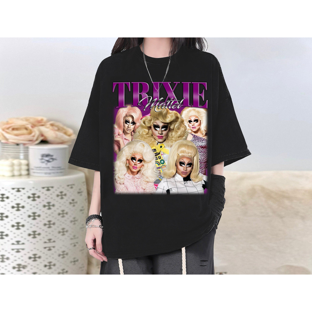 Trixie Mattel T-Shirt, Trixie Mattel Shirt, Trixie Mattel Tees, Trixie Mattel Homage, Vintage T-Shirt, Retro Shirt, Couples Shirt.jpg