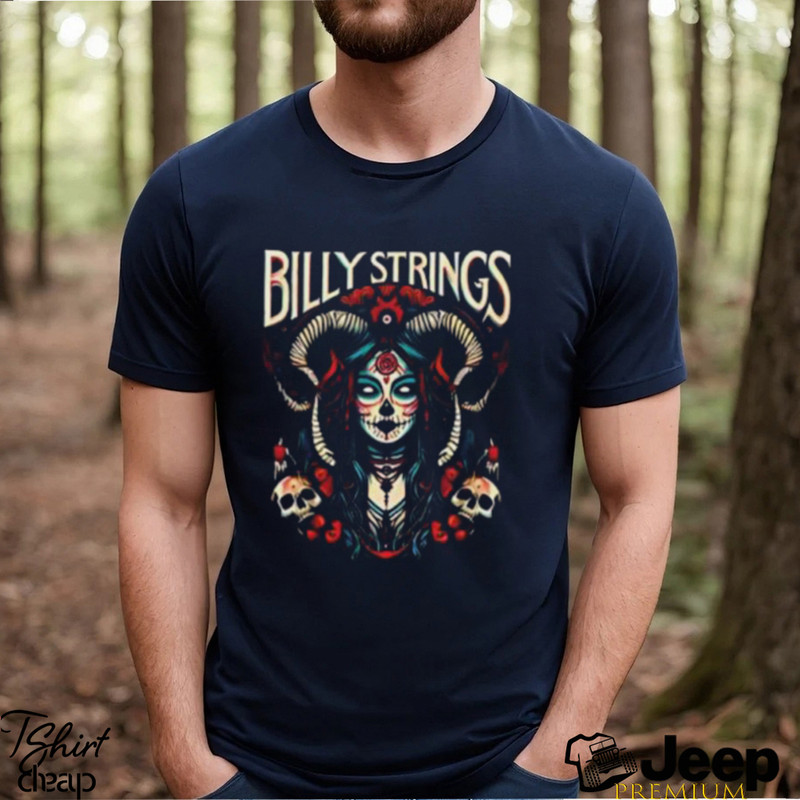 Billy Strings Happy New Year Eve 2024 AI Design Unisex T Shirt - teejeep.jpg